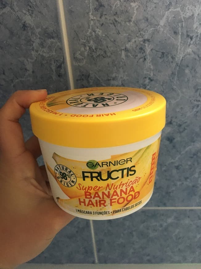 Belleza Garnier Fructis Hair Food Banana Mascarilla 3 en 1 - 3 Recipientes