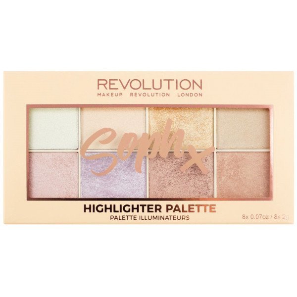 Moda Makeup Revolution - Paleta de iluminadores - Soph X