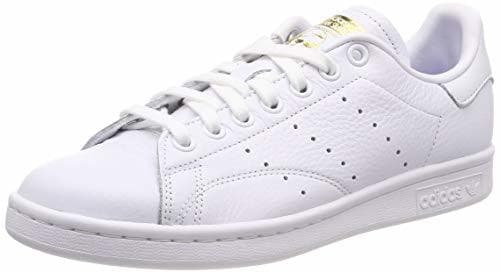 Moda adidas Stan Smith W, Zapatillas de Gimnasia para Mujer, Blanco