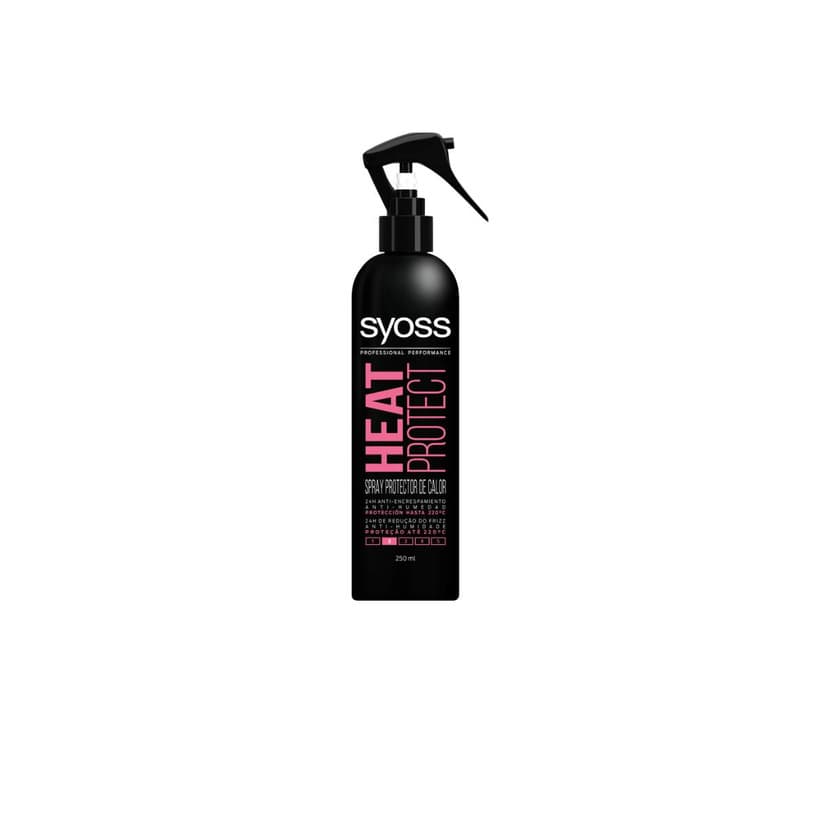 Producto 
SyossHEAT PROTECT protector calor

Protetor termico cabelo
