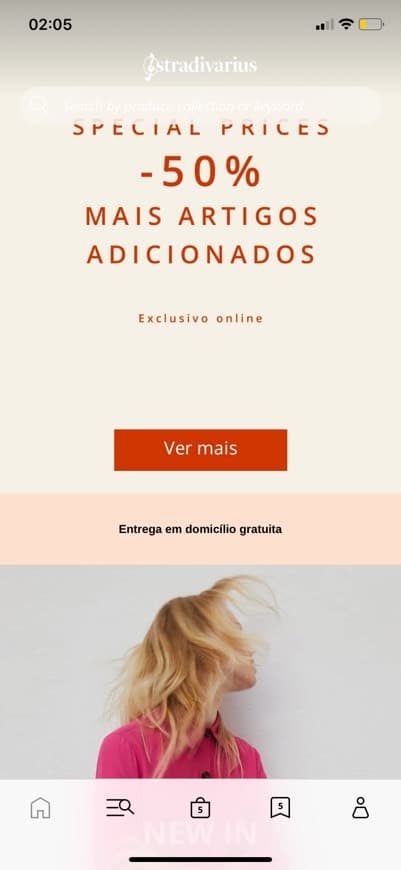 Producto Promoções Stradivarius 