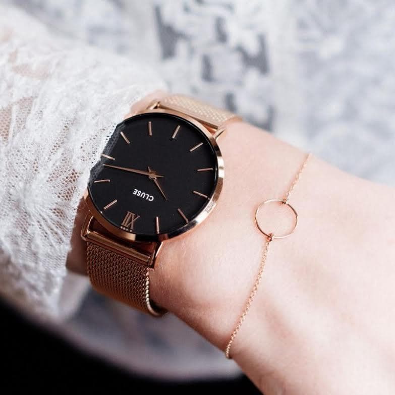 Product CLUSE La Bohème Mesh Rose Gold 