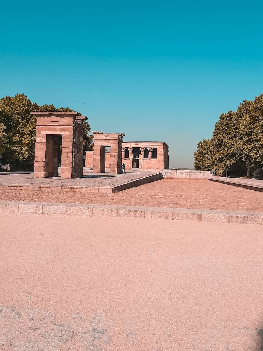 Lugar Templo de Debod