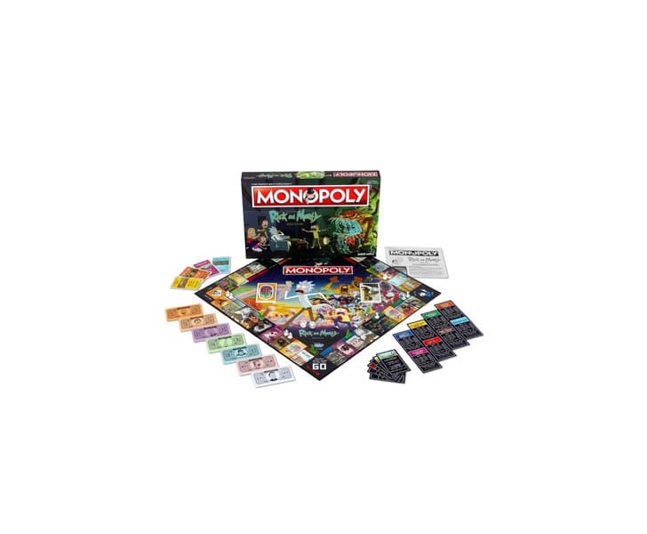 Producto  Monopoly rick y morty 