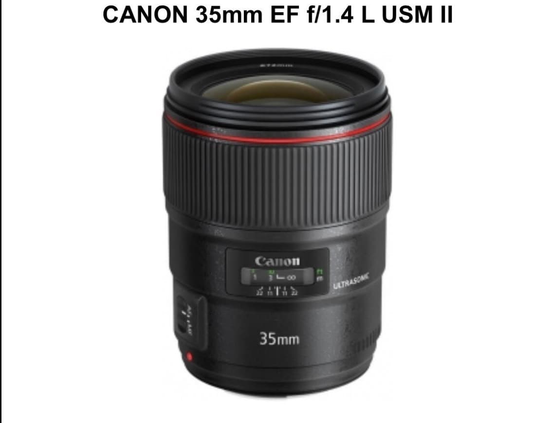 Producto CANON 35mm EF f/1.4 L USM II