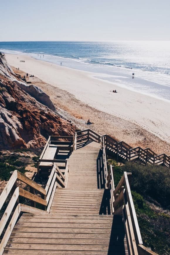 Place Praia da Falésia (Praia do Barranco das Belharucas)