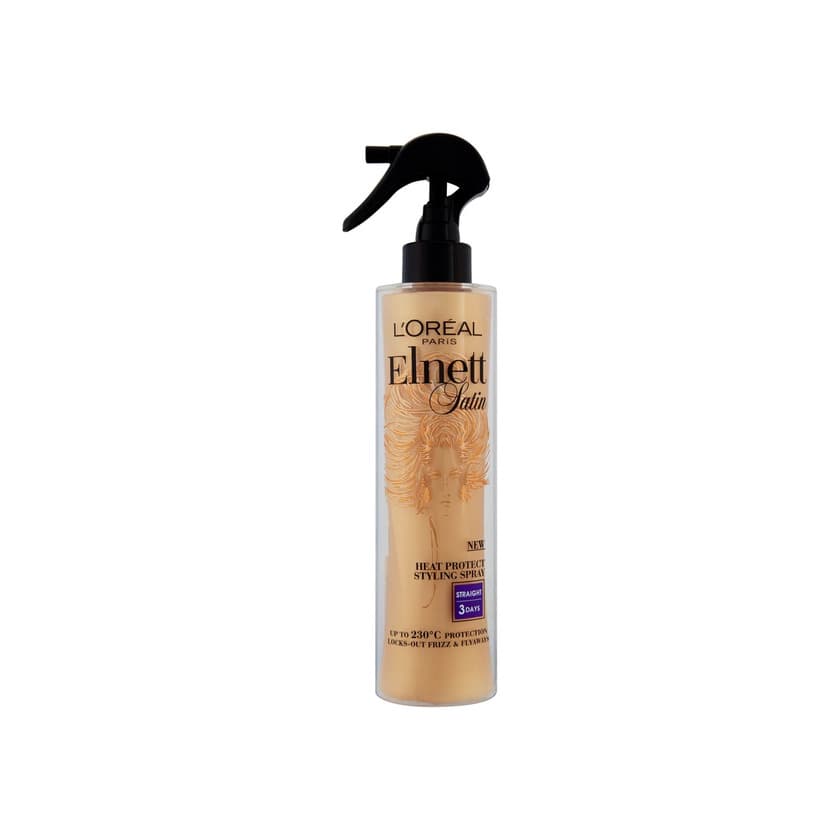 Product L'Oreal Paris 
Spray Elnett Satin Heat Protect 