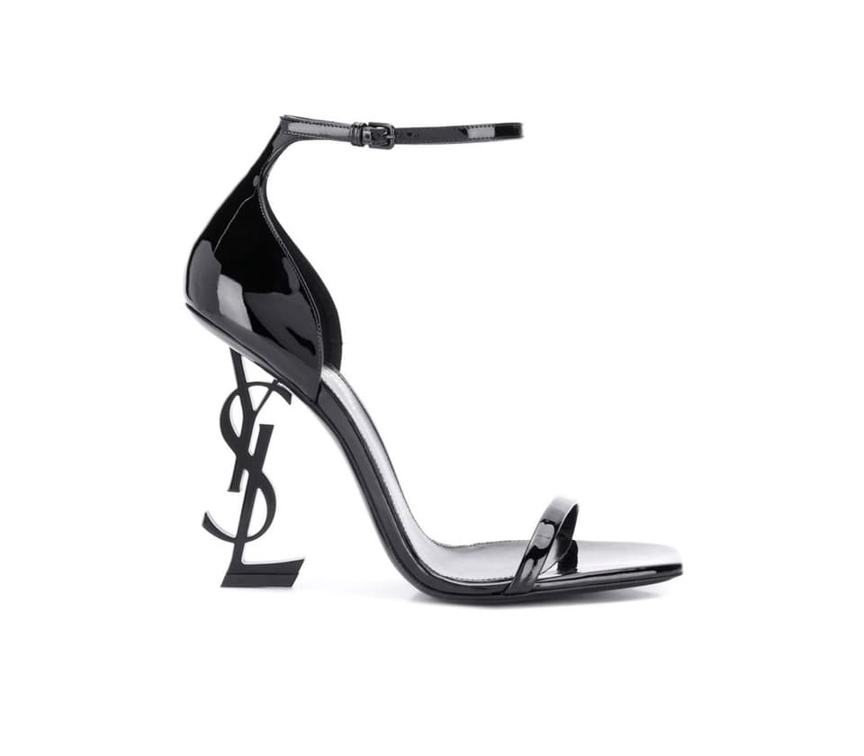 Product Saint Laurent 
Opyum Sandals In Patent Leather With Black He