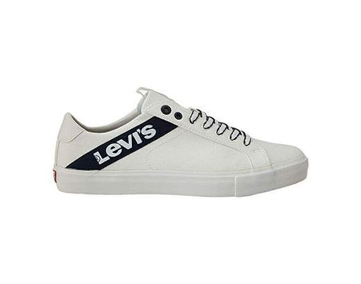 Moda Levi's Woodward L, Zapatillas para Hombre, Blanco