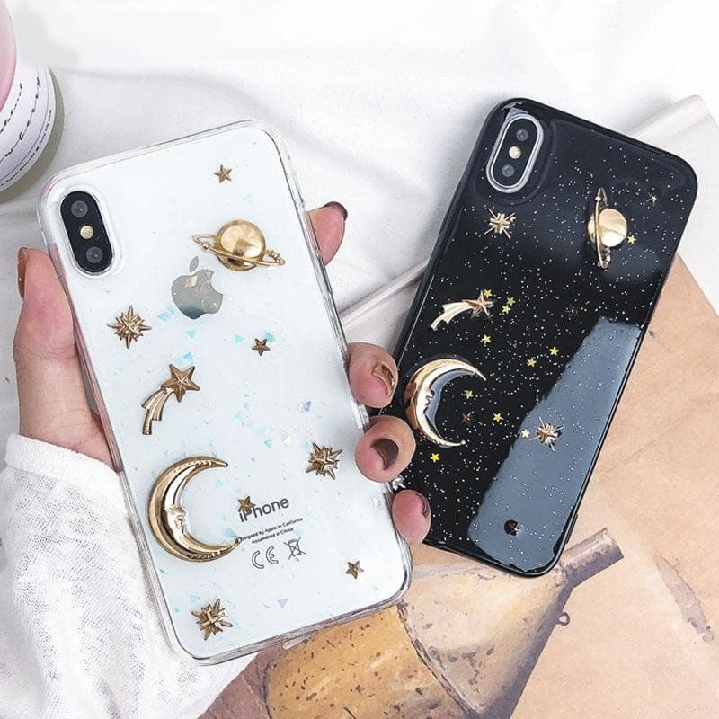 Moda Planet Space iPhone Case 