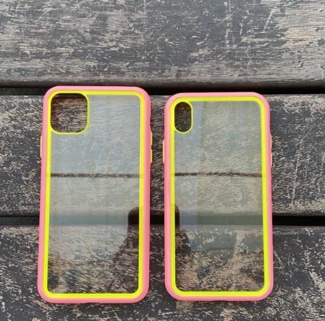 Moda Case iPhone yellow pink 