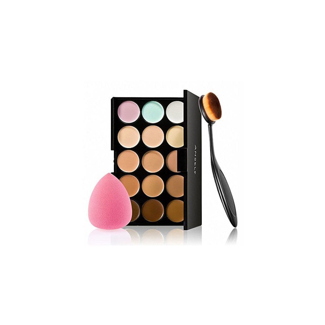 Beauty Anself Face Contour Set de Paleta de Contorno Corrector de Maquillaje marcador