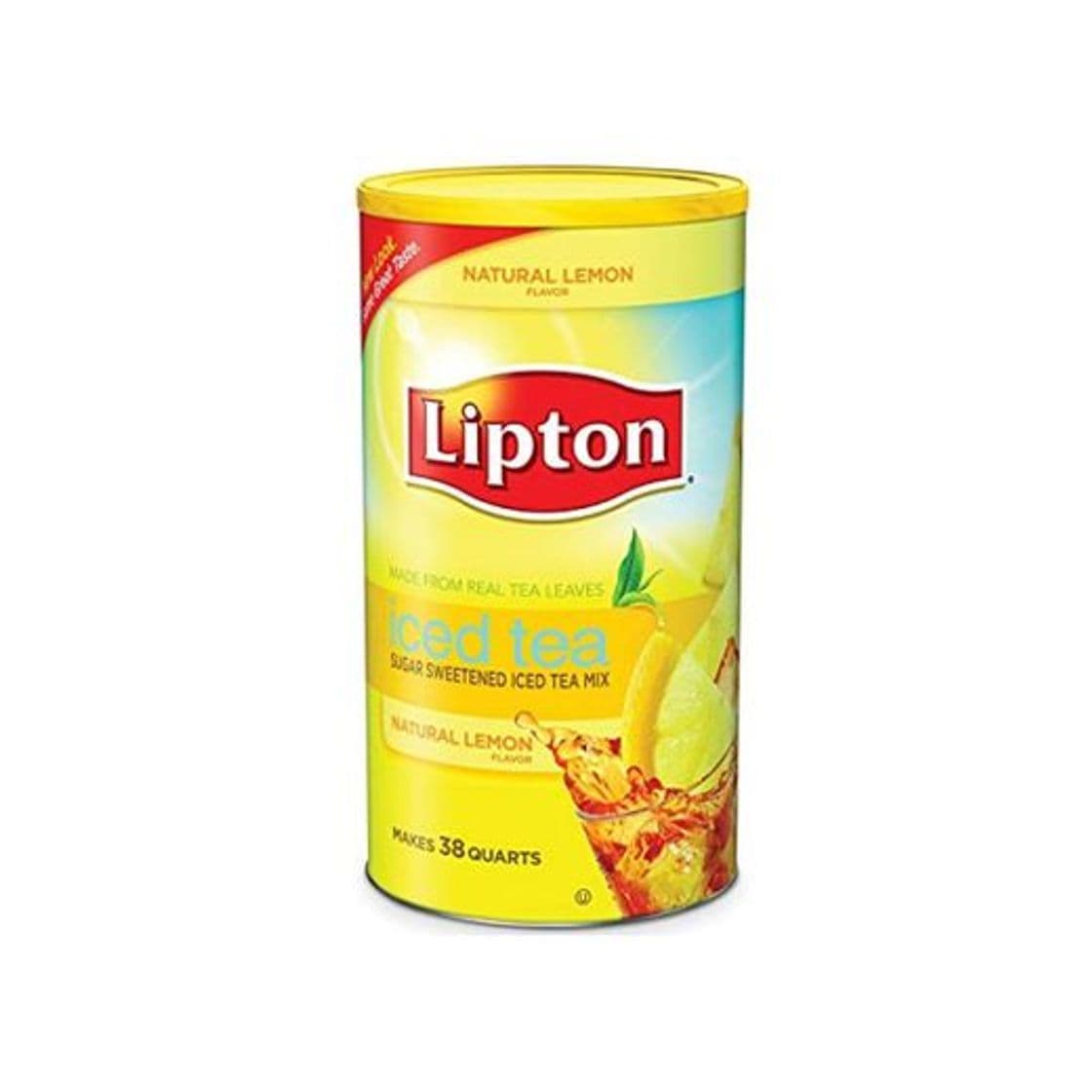 Product Lipton Lemon Flavor Sugar Sweetened Iced Tea Mix 38 Quarts