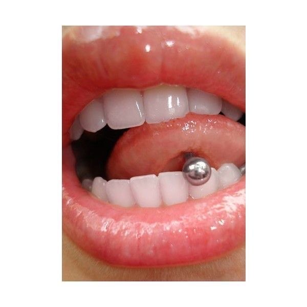 Moda Piercing língua 