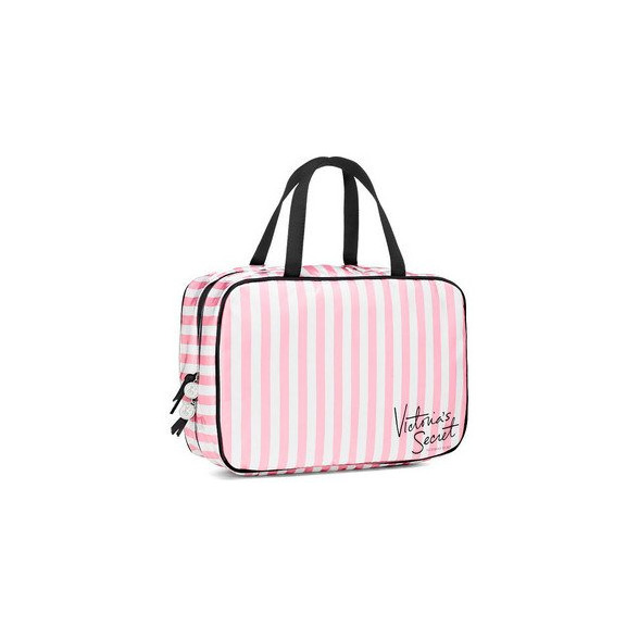 Electrónica Victoria Secret Limited Edition Huge Cosmetic Stripe Travel Case