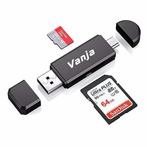 Electronic Vanja Lector Tarjeta de Memoria SD/Micro SD