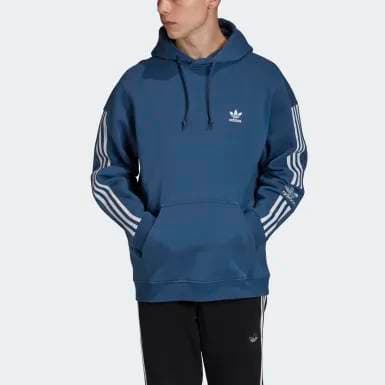 Moda Camisola com capuz adidas