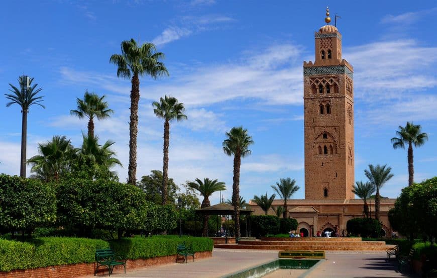 Place Koutoubia Mosque