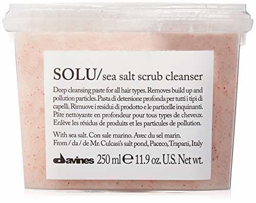 Belleza Davines Essential hair care Solu Sea salt scrub cleanser 250ml