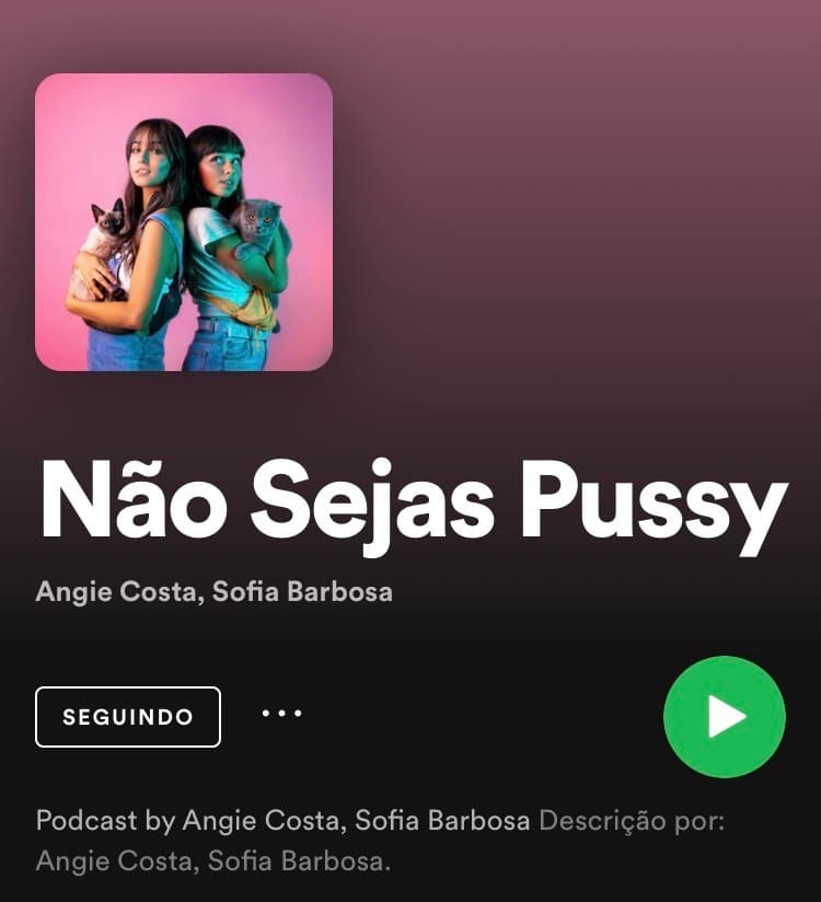 Fashion Não Sejas Pussy