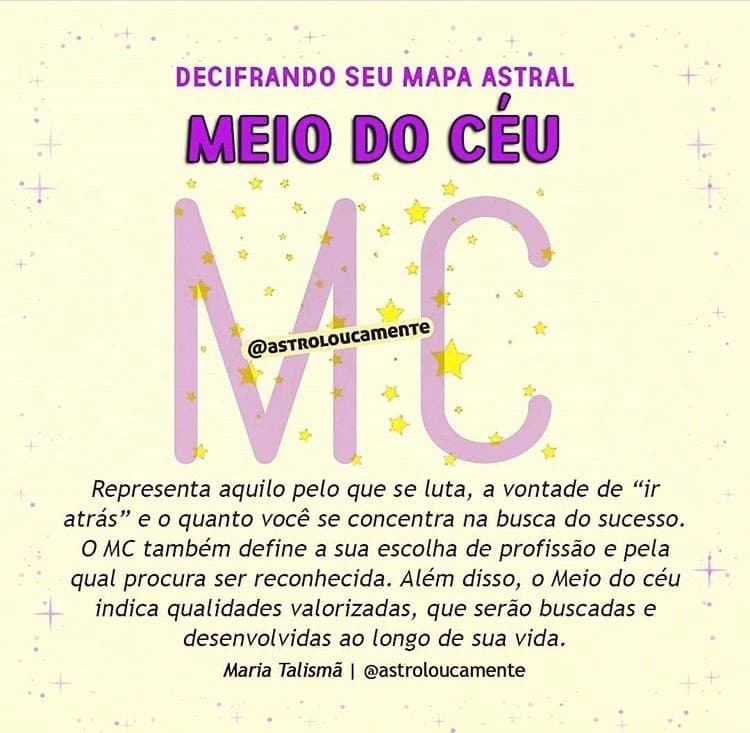 Fashion Meio do Céu no Mapa Astral