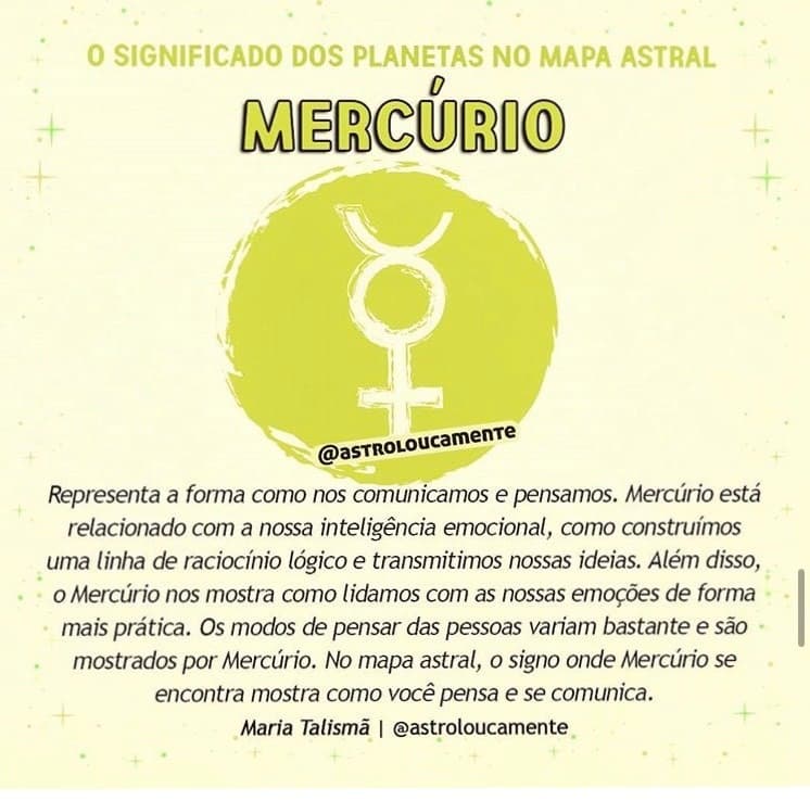 Fashion Mercúrio no Mapa Astral