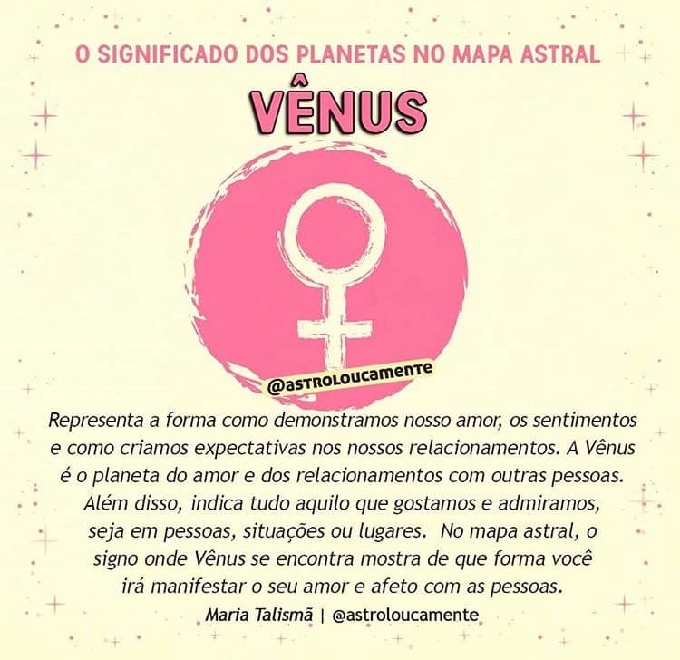 Fashion Vénus no Mapa Astral