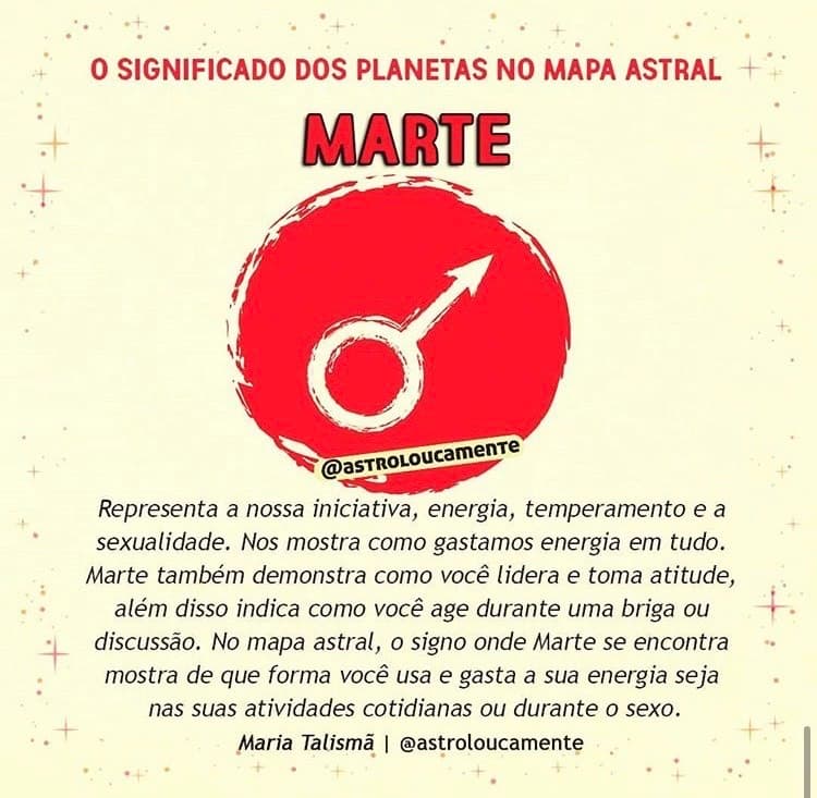 Fashion Marte no Mapa Astral