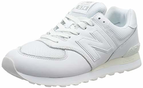 Fashion New Balance 574v2 entrenadores Hombre, Blanco