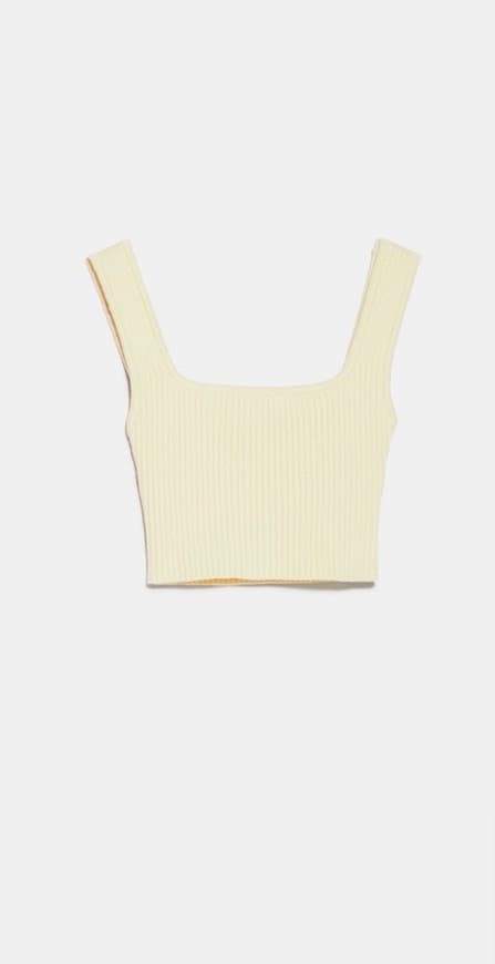 Product Top amarelo Zara