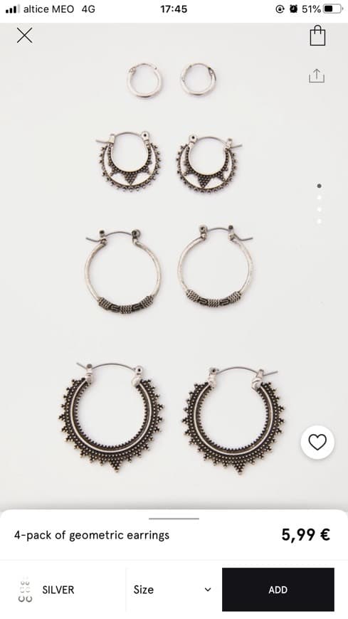 Moda earrings