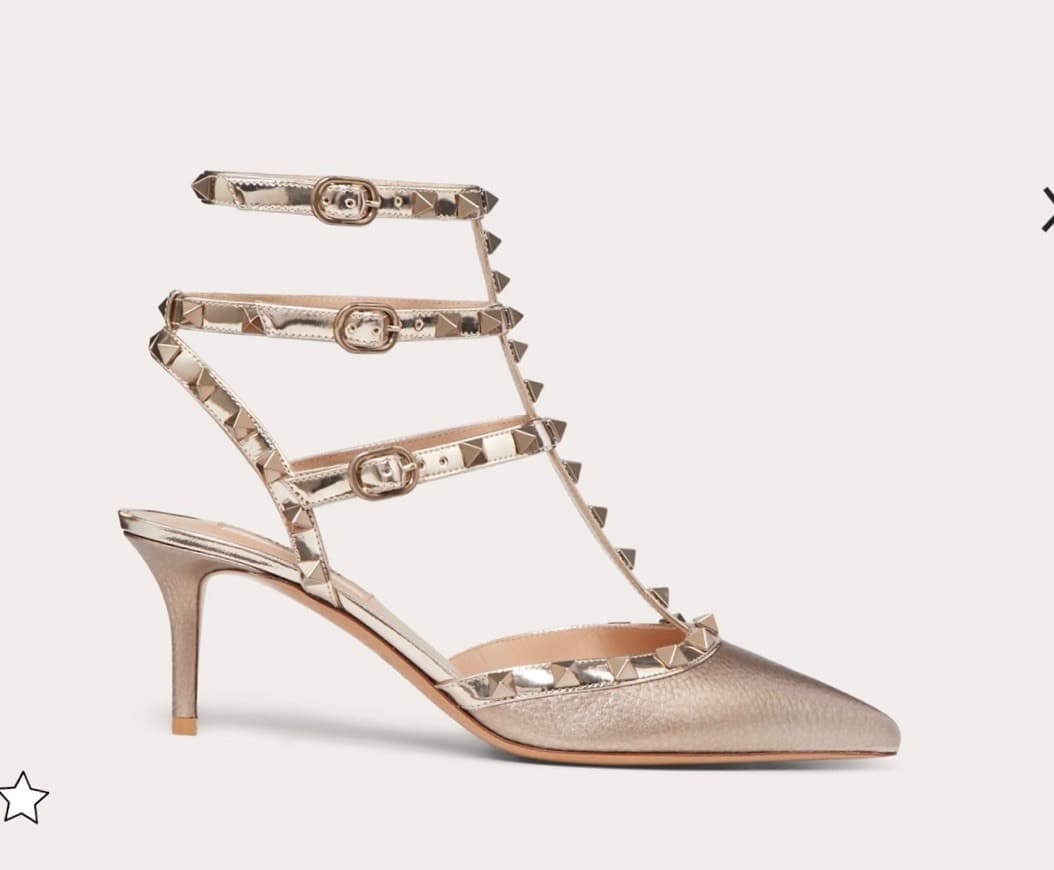 Product Valentino Rockstud Metallic Heel