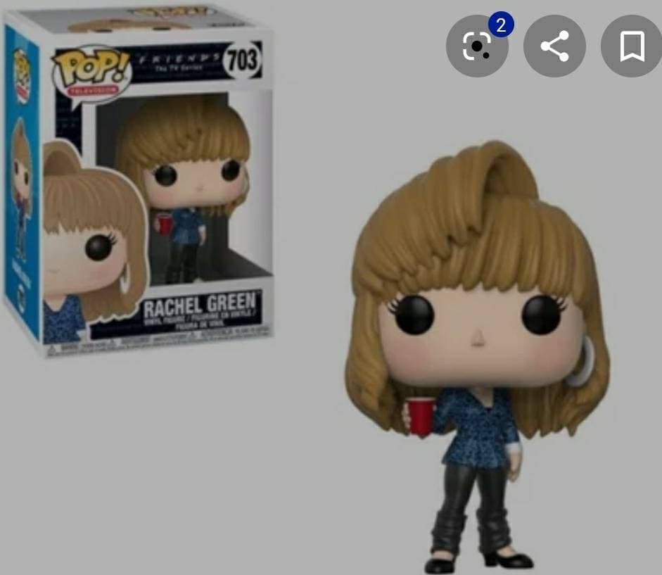 Moda Rachel Green_friends pop figure