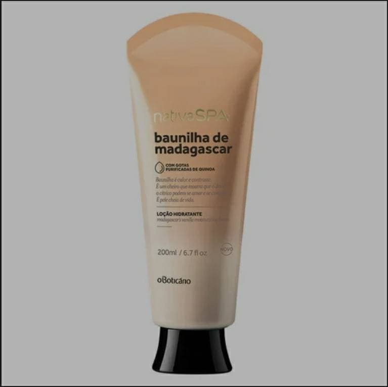 Producto Loção Hidratante de baunilha