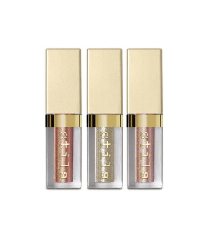 Producto Stila Iridescent Glitter & Glow Duo Chrome Liquid Eyeshadow 