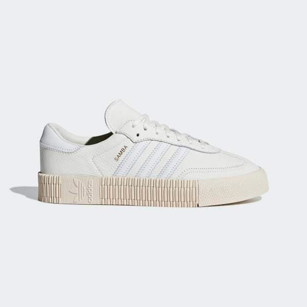 Fashion Adidas SAMBAROSE W, Zapatillas de Deporte para Mujer, Blanco