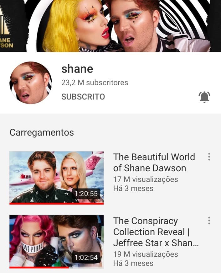 Moda Shane Dawson