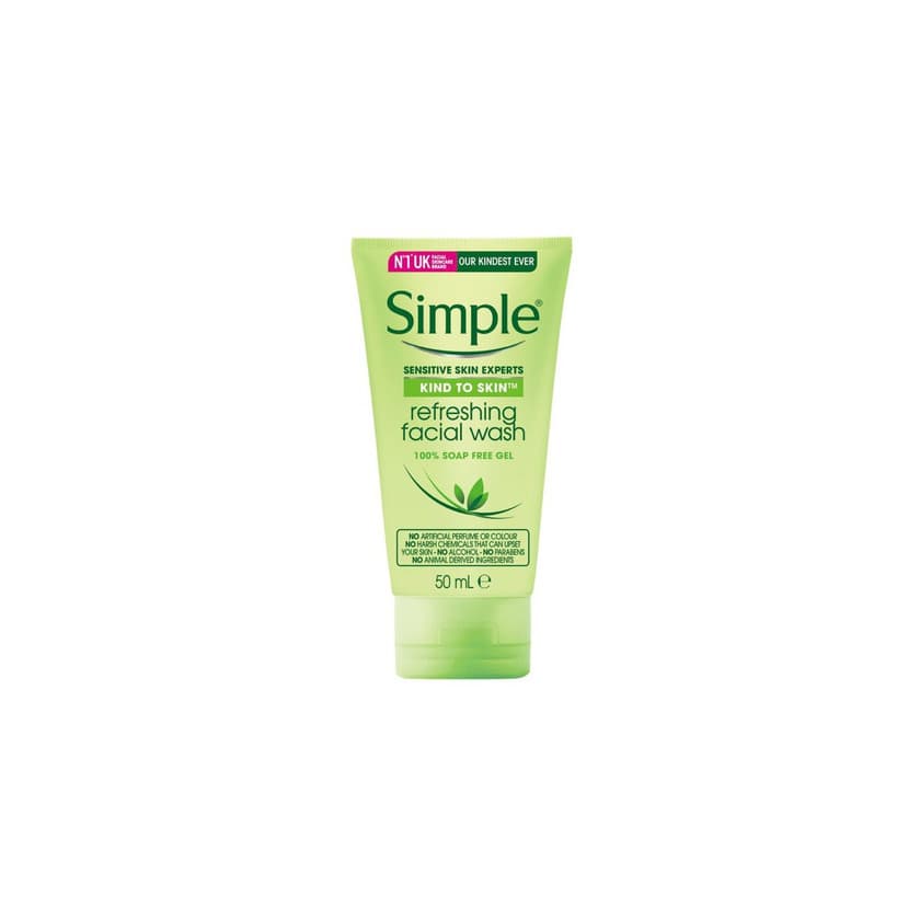 Producto Simple Kind To Skin Refreshing Facial Wash Gel 