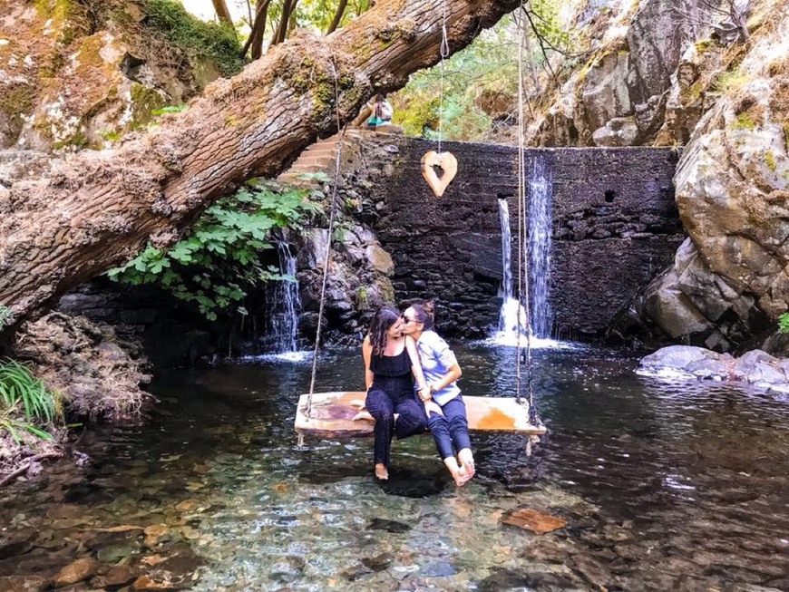 Place Isto é Lousã - Baloiço da Piscinas de Nossa Senhora da Piedade