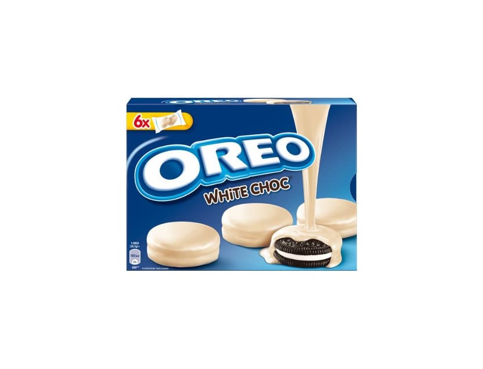 Product Oreo de chocolate White, 5 unidades