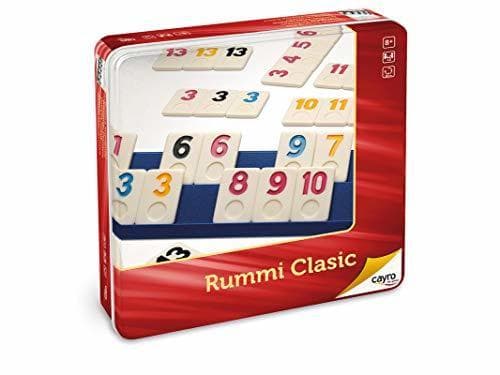 Producto Cayro - Rummi Classic Caja de metal - Juego tradicional - juego