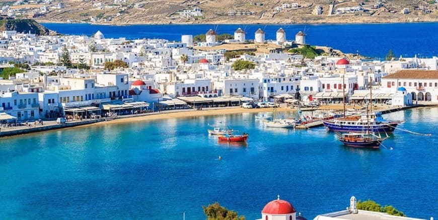 Lugar Mykonos, Grécia 🇬🇷 