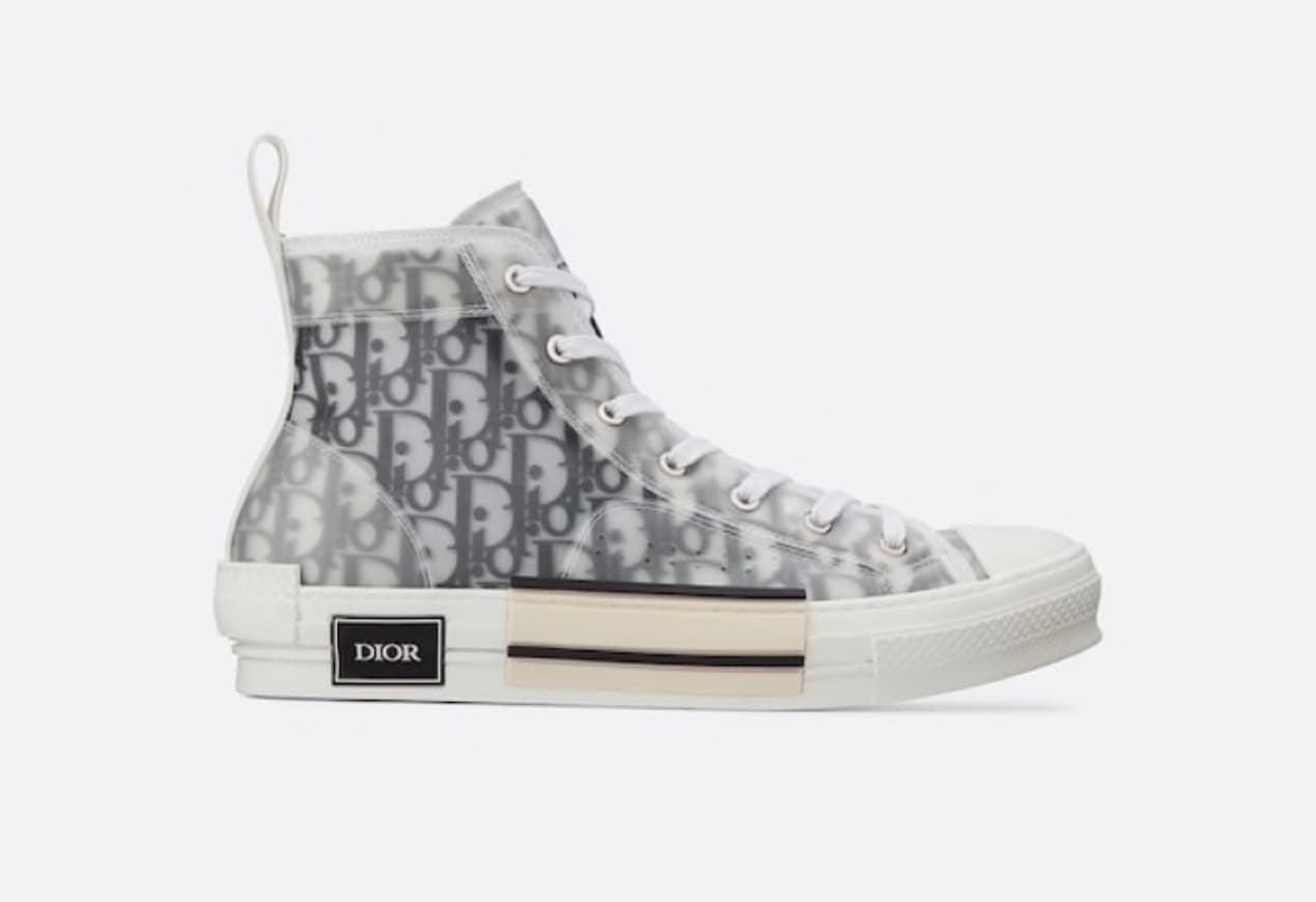 Fashion Dior B23 High Top Logo Oblique