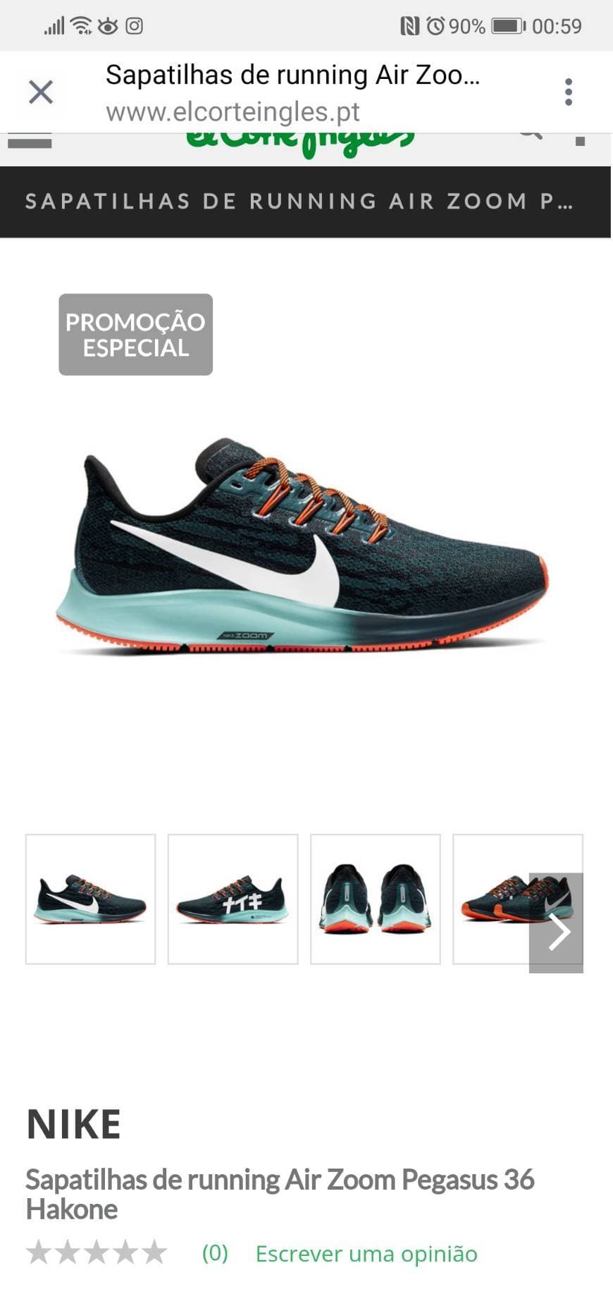 Fashion Sapatilhas de running Air Zoom Pegasus 36 Hakone

