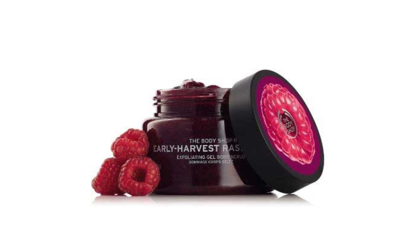 Product Early Harvest Raspberry exfoliating gel