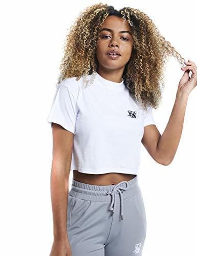 Producto Sik Silk - SSW 1454 - Retro Box FIT Crop tee -