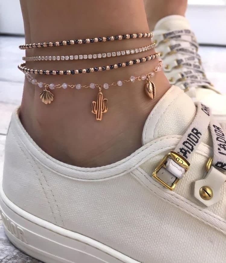 Fashion Pulseira pé 🥰