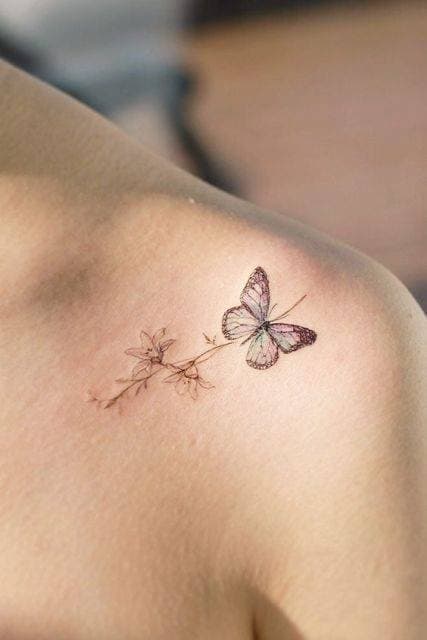 Moda Tatuagem de Borboleta ✨