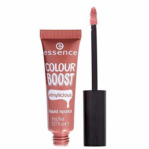 Beauty Essence barra de labios liquida colour boost vinylicious 04 woody rosy.