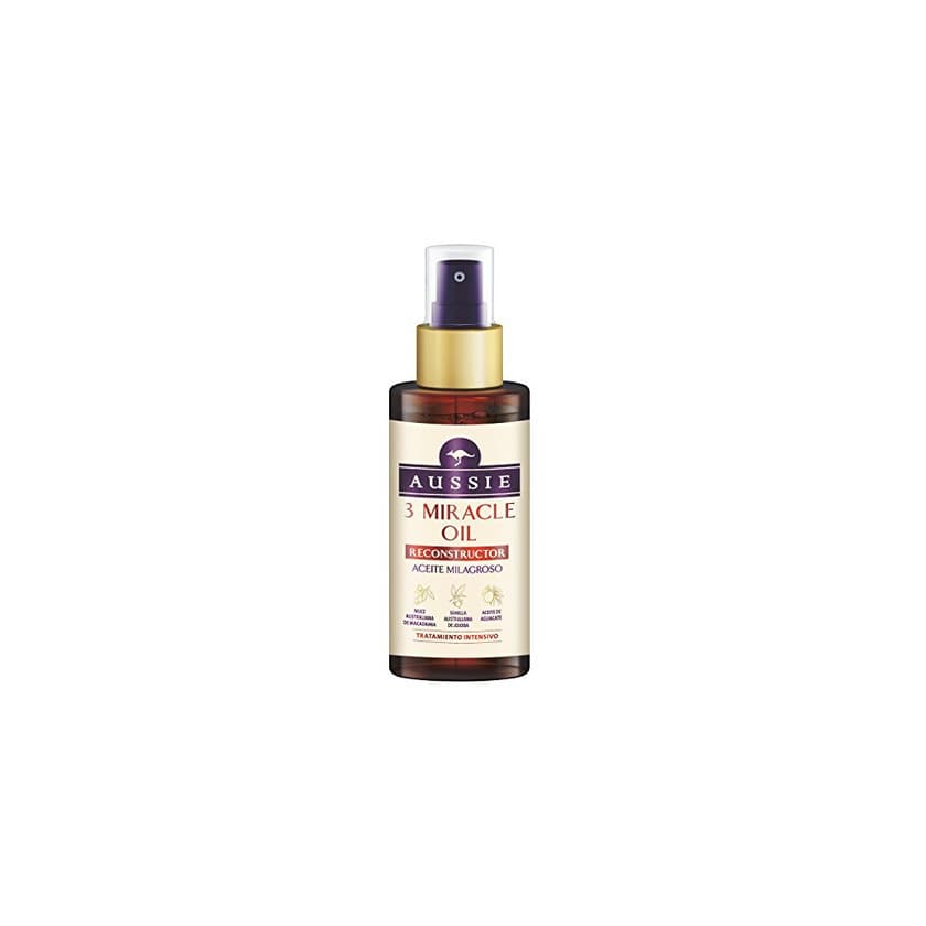 Belleza Aussie 3 Miracle Oil Reconstructor Aceite Milagroso para Pelo Dañado - 3